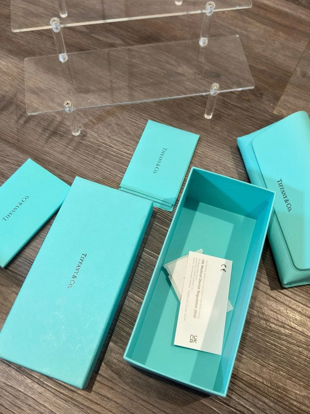 Tiffany & Co T Logo Aviator Eyeglasses TF1169